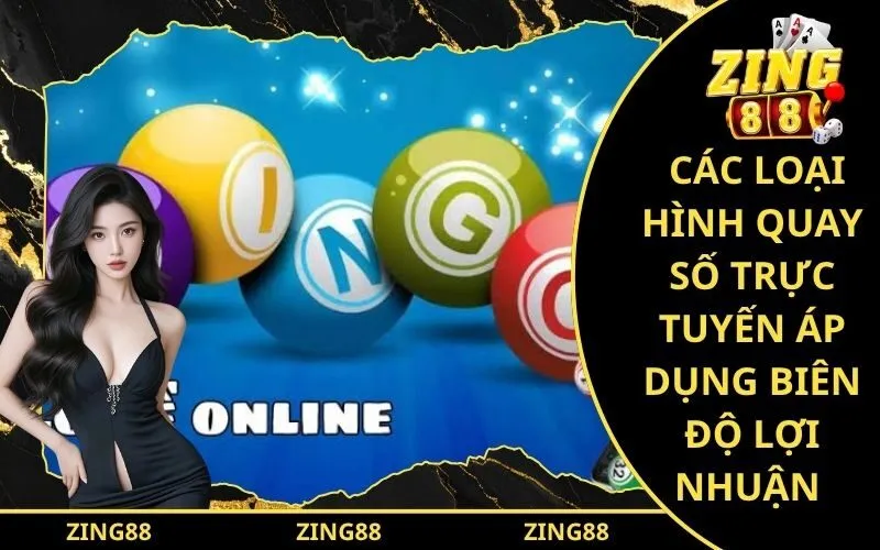 Khám phá các loại hình quay số trực tuyến áp dụng biên độ lợi nhuận khủng