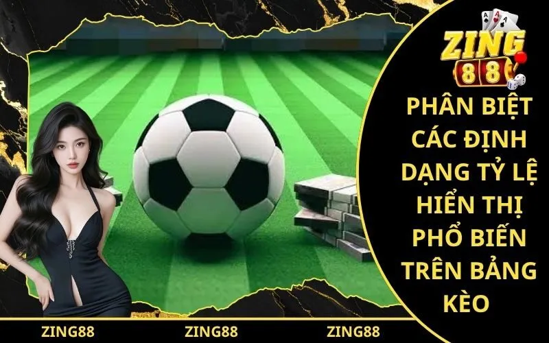 Phân biệt các định dạng tỷ lệ hiển thị phổ biến trên bảng kèo nhà cái