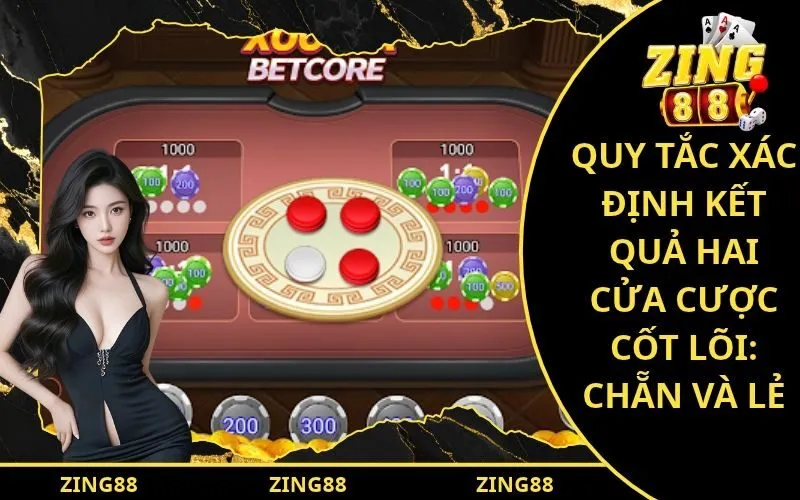Phân tích chi tiết quy tắc xác định kết quả hai cửa cược cốt lõi Chẵn và Lẻ