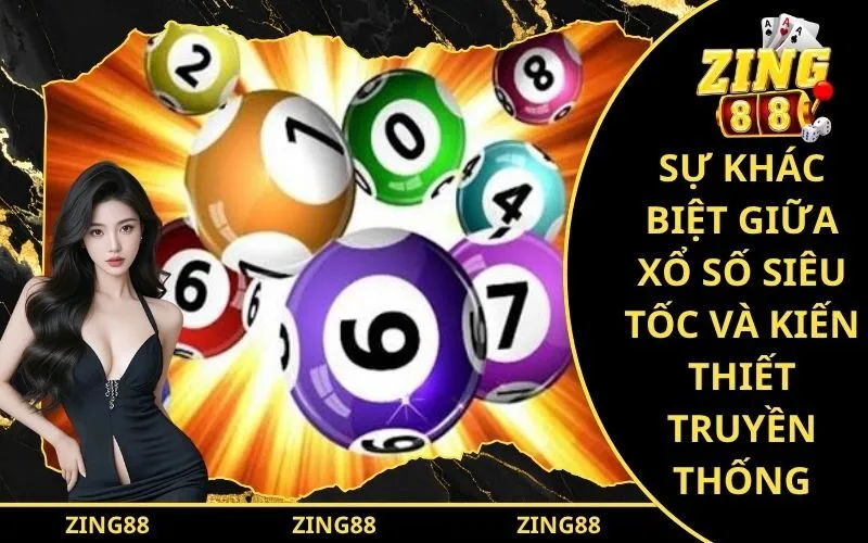Sự Khác Biệt Giữa Xổ Số Siêu Tốc Và Kiến Thiết Truyền Thống